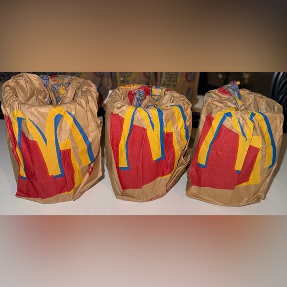 Vintage Walt Disney World 25th Anniversary McDonald's Drinking Glasses 3 Pieces - Picture 3 of 8
